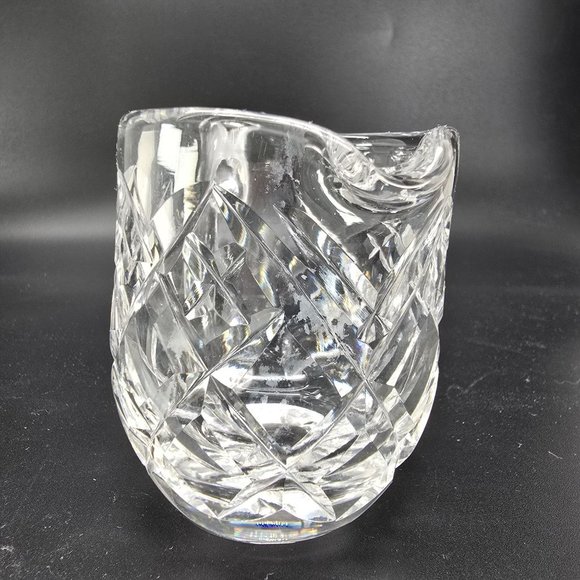 Waterford Vintage Creamer With Diamond Pattern & Handle JJ3822 - Picture 4 of 9